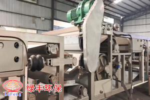 四帶式高速機(jī)，污泥脫水強(qiáng)力推薦機(jī)型
